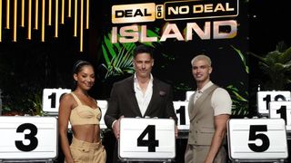 Kamari Love, Joe Manganiello and Ben Crofchick on Deal or No Deal Island