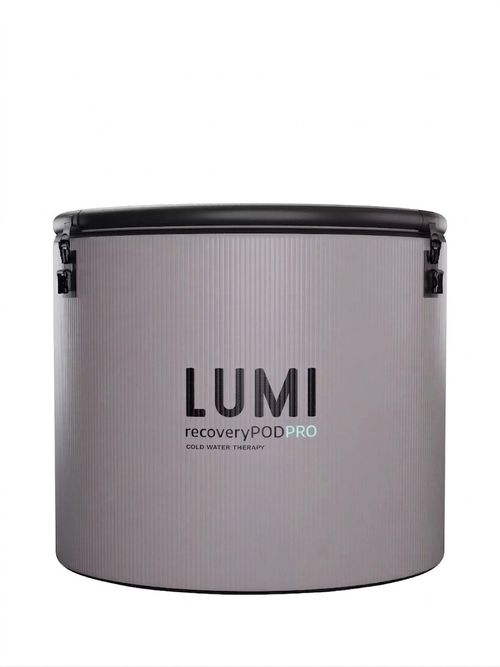 Lumi Therapy Recovery Pod Pro Ice Barrel, Stone Grey