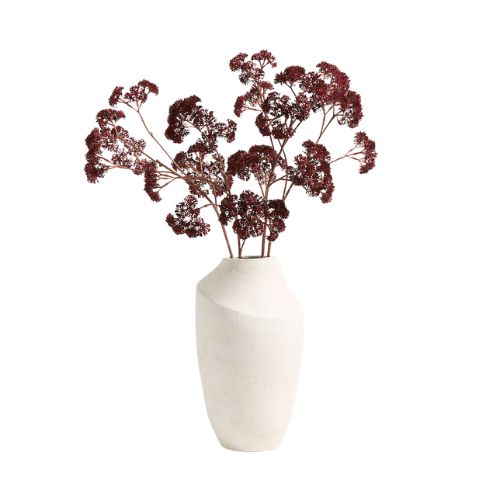 red flowers in a vase