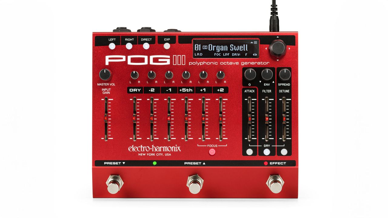 Electro-Harmonix POG3 closeup shots