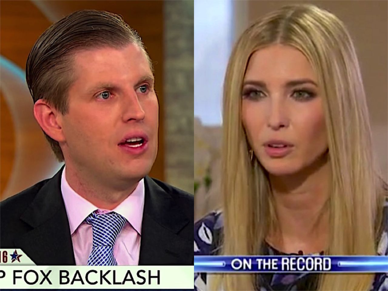 Eric and Ivanka Trump talk sexual harassment at work