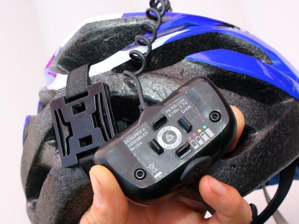 Quick-release mounts make for easy removal when it comes time to recharge the system.