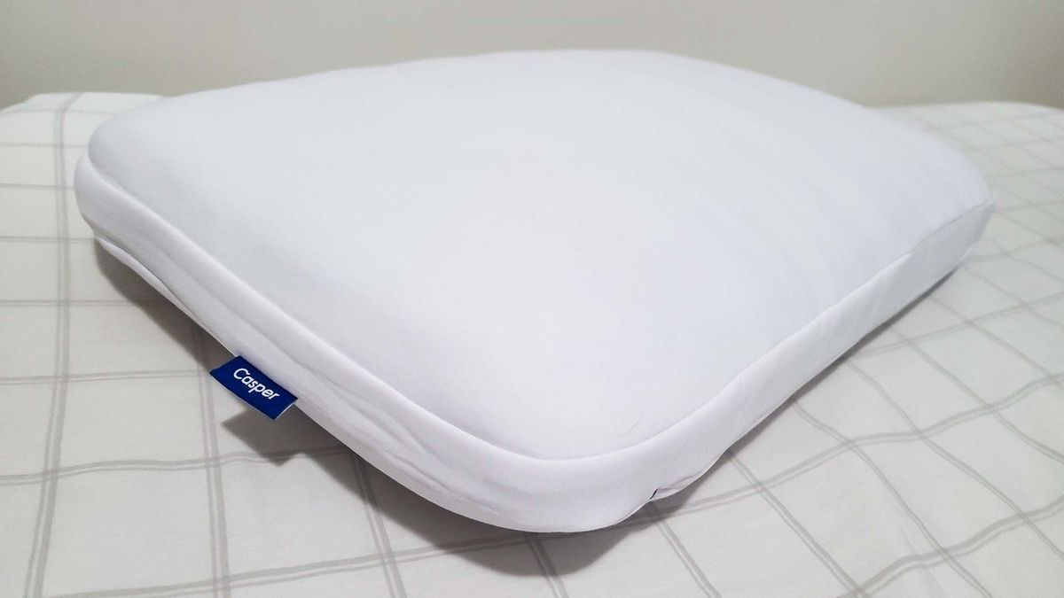Casper Foam Pillow with Snow Technology review Tom's Guide