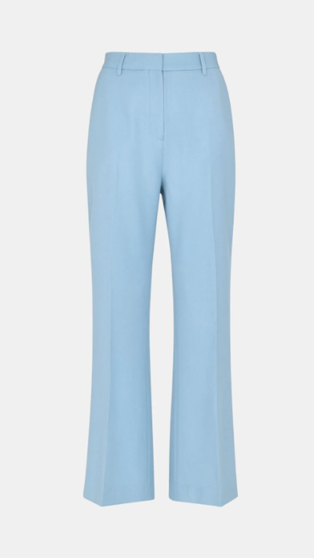 Whistles, Blue Wool Blend Tailored Trouser