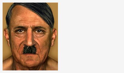 A color photograph of Hitler.