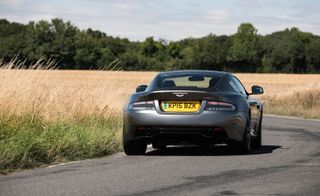 Aston martin the DB9 model back side