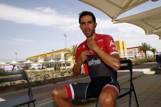 Alberto Contador made the Abu Dhabi Tour a late addition to his calendar