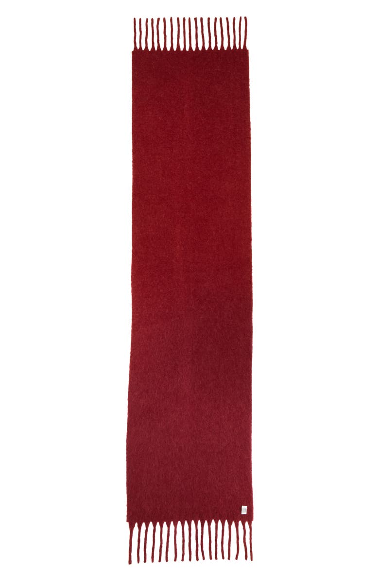 Fuzzy Alpaca Blend Scarf