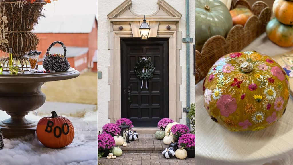 Pumpkin painting ideas: 9 stylish looks for adults and kids | Homes and Gardens