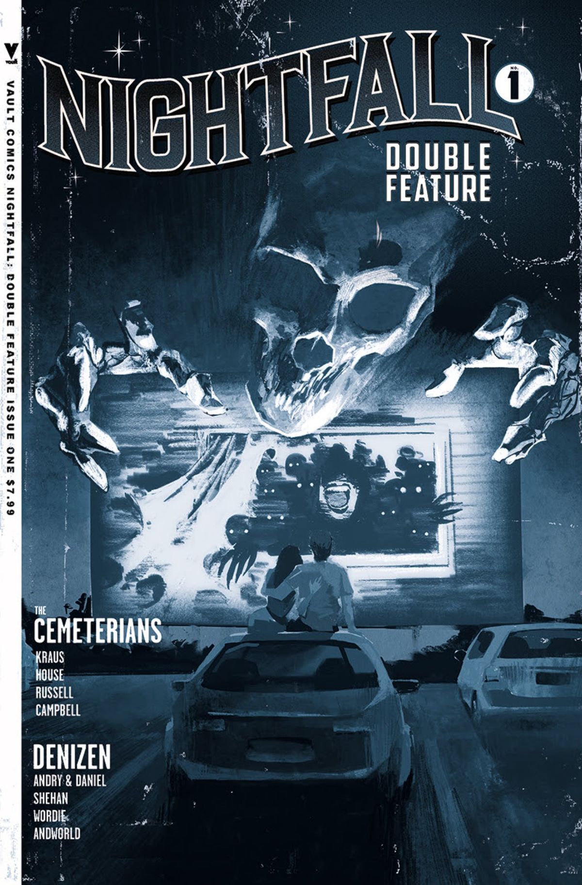 Nightfall: Double Feature #1 cover by Jason Shawn Alexander