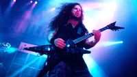 Dimebag Darrell / guitarist of Pantera during Pantera Live at San Diego in San Diego, California, United States