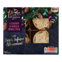 3. Sainsbury's Taste the Difference Cherry &amp; Kirsch Mince Pies, 230g - View at Sainsbury's&nbsp;