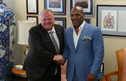 Mike Tyson crowns Rob Ford 'the best mayor in Toronto history'
