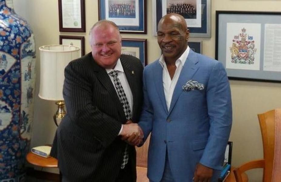 Mike Tyson crowns Rob Ford &amp;#039;the best mayor in Toronto history&amp;#039;