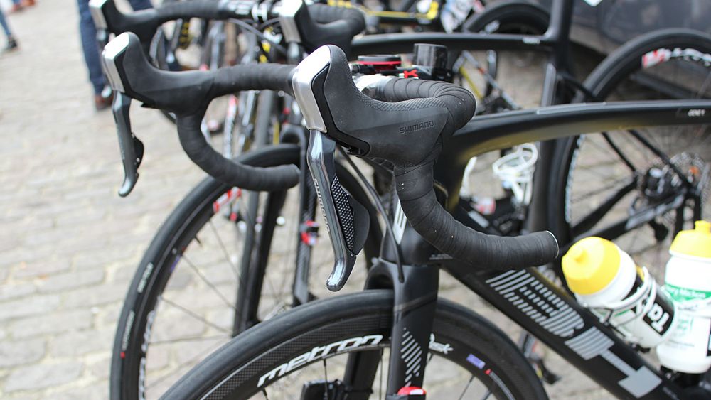 Di2 shifting isn't a new sight in the pro peloton &mdash;&nbsp;but Shimano hydraulic braking certainly is
