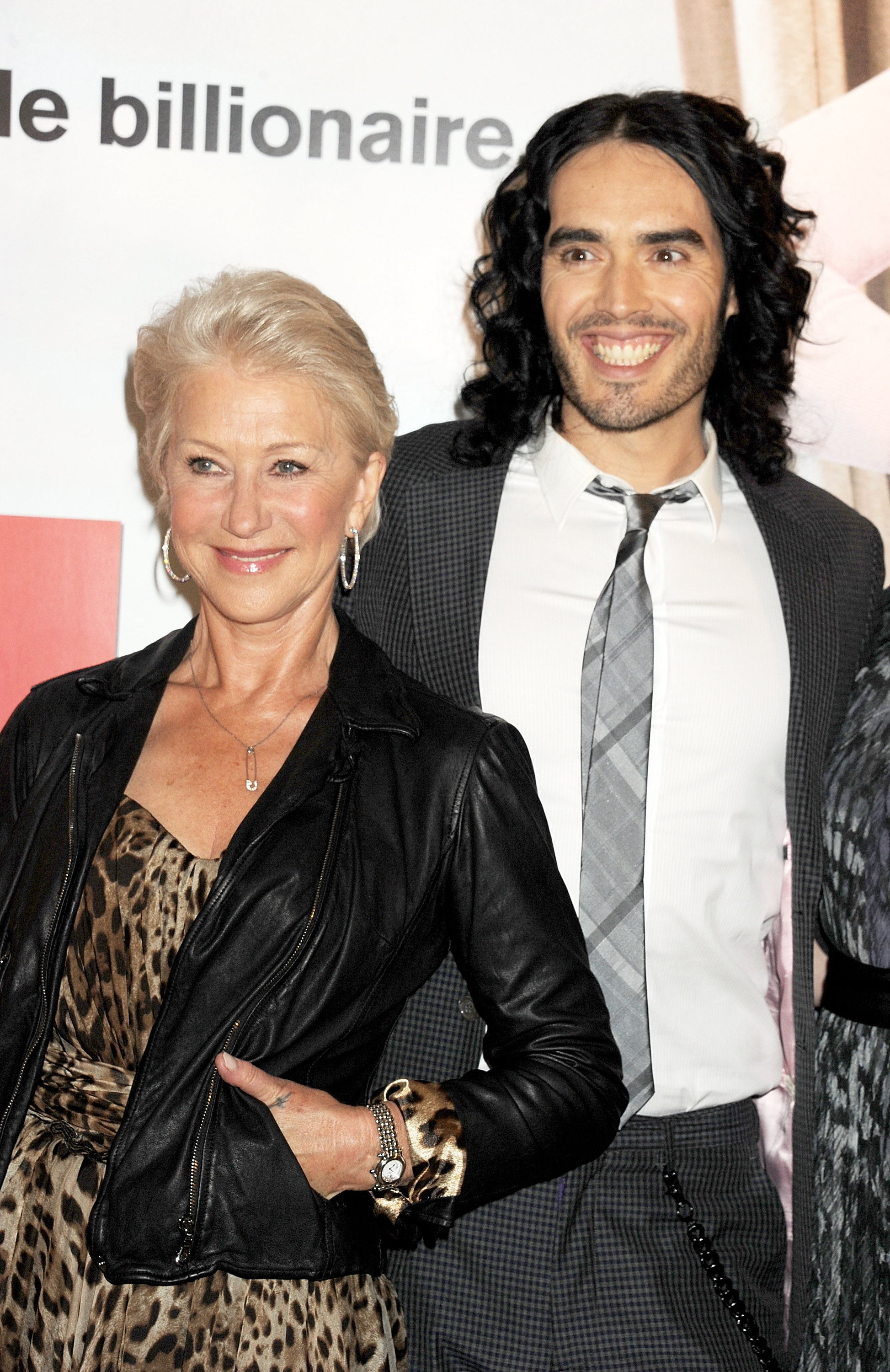 bffs - Helen Mirren and Russell Brand
