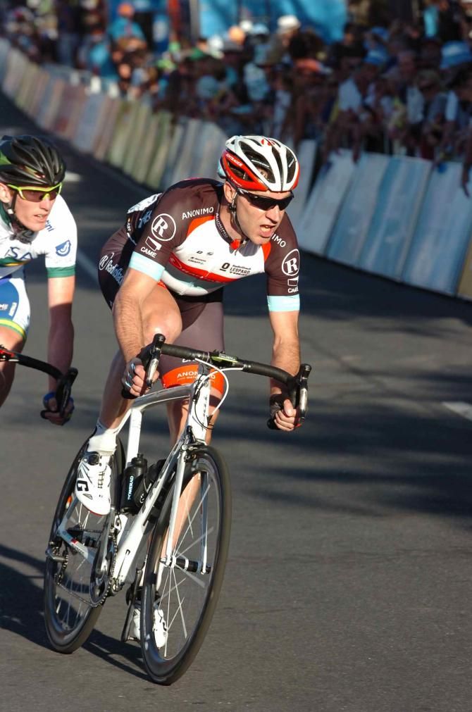 Jens Voigt (RadioShack Leopard) was looking to entertain the crowd in his first race of the year
