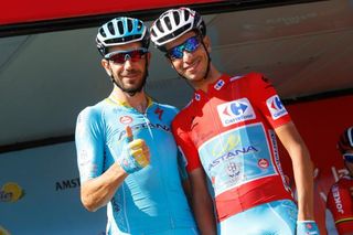 Alessandro Vanotti and Fabio Aru (Astana)