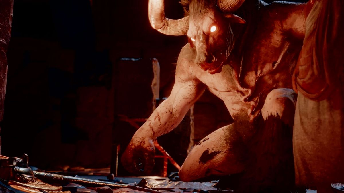 to find and beat Assassin's Creed Odyssey Minotaur | GamesRadar+