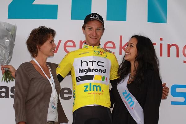 Patrick Gretsch (HTC-Highroad) maintained the race lead in the ZLM Toer.