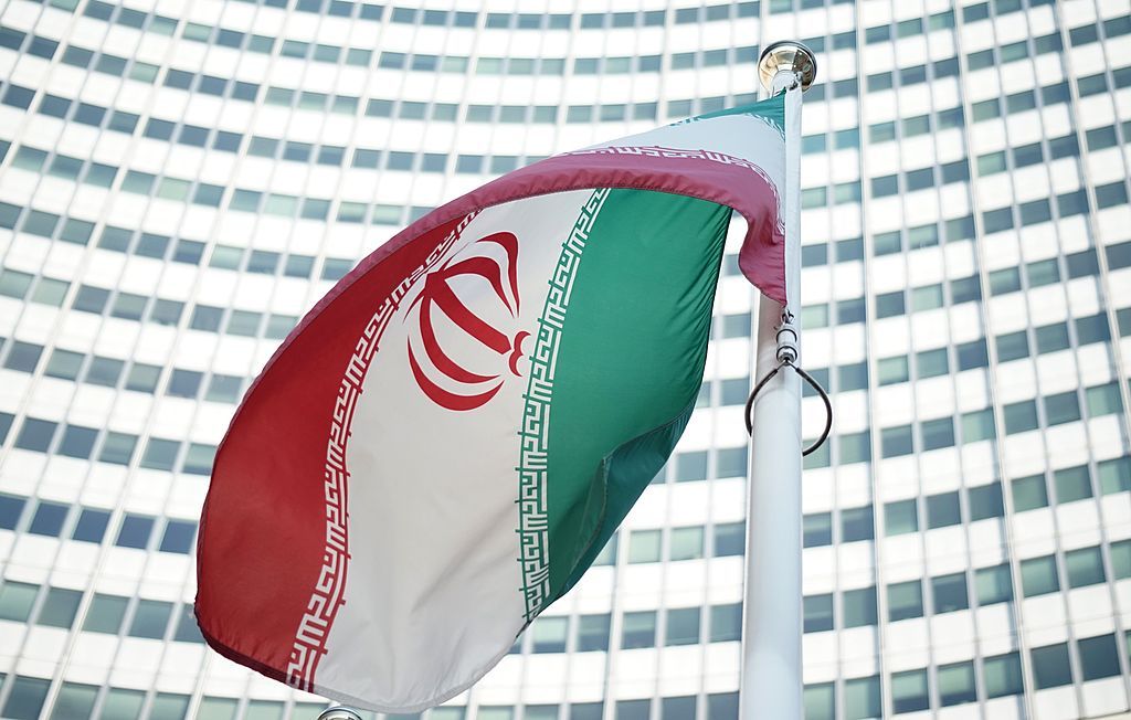 Iranian flag.