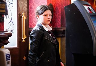 EastEnders Lily Slater in the Queen Vic