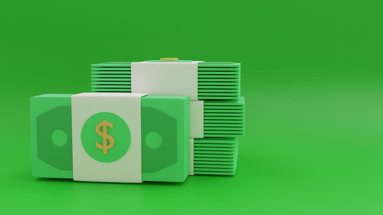 Stacks of money