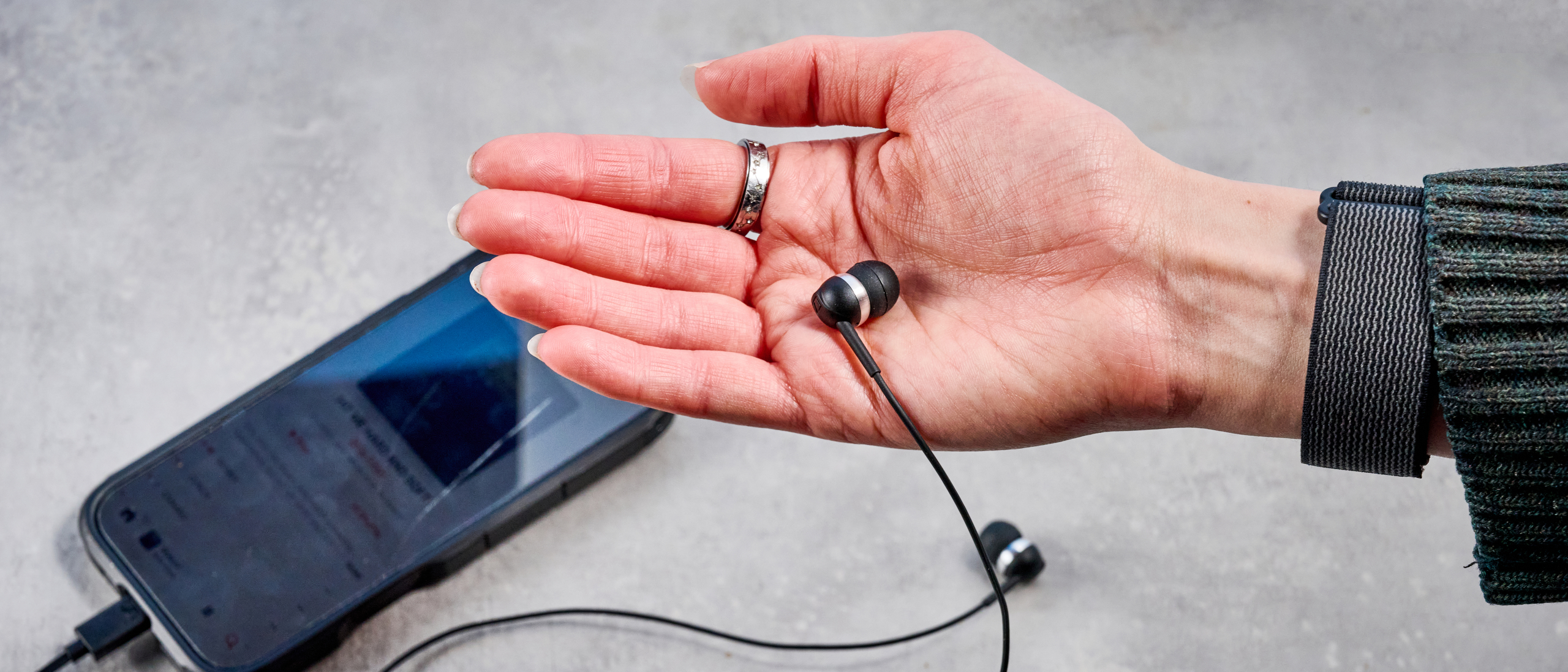 Sennheiser CX 80U wired earbuds in black