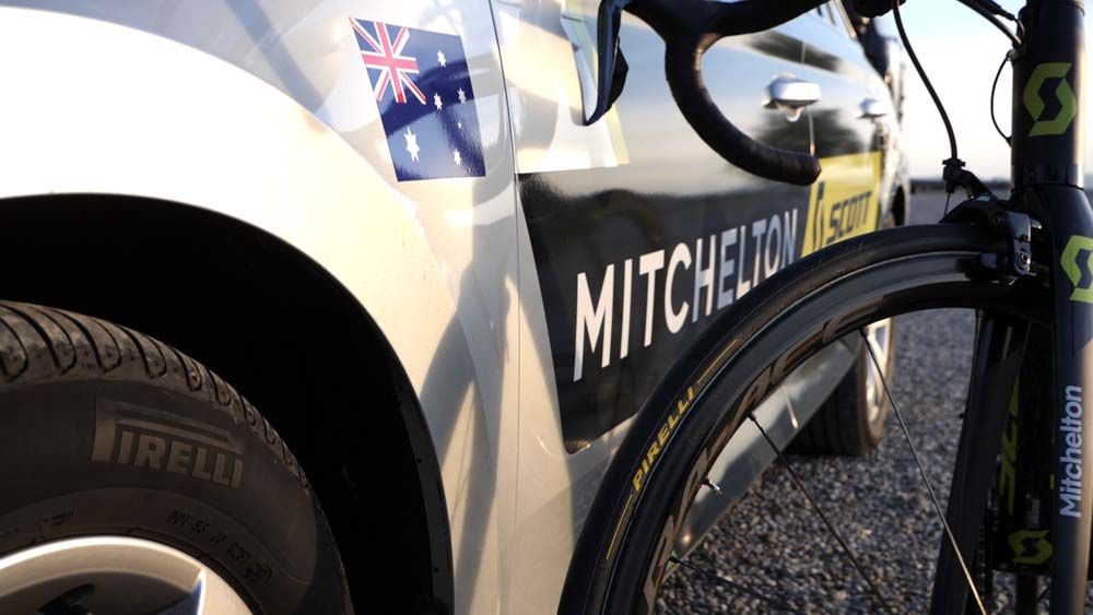 Mitchelton-Scott will use the Pirelli Tubular tyres from the 2018 Tour de France