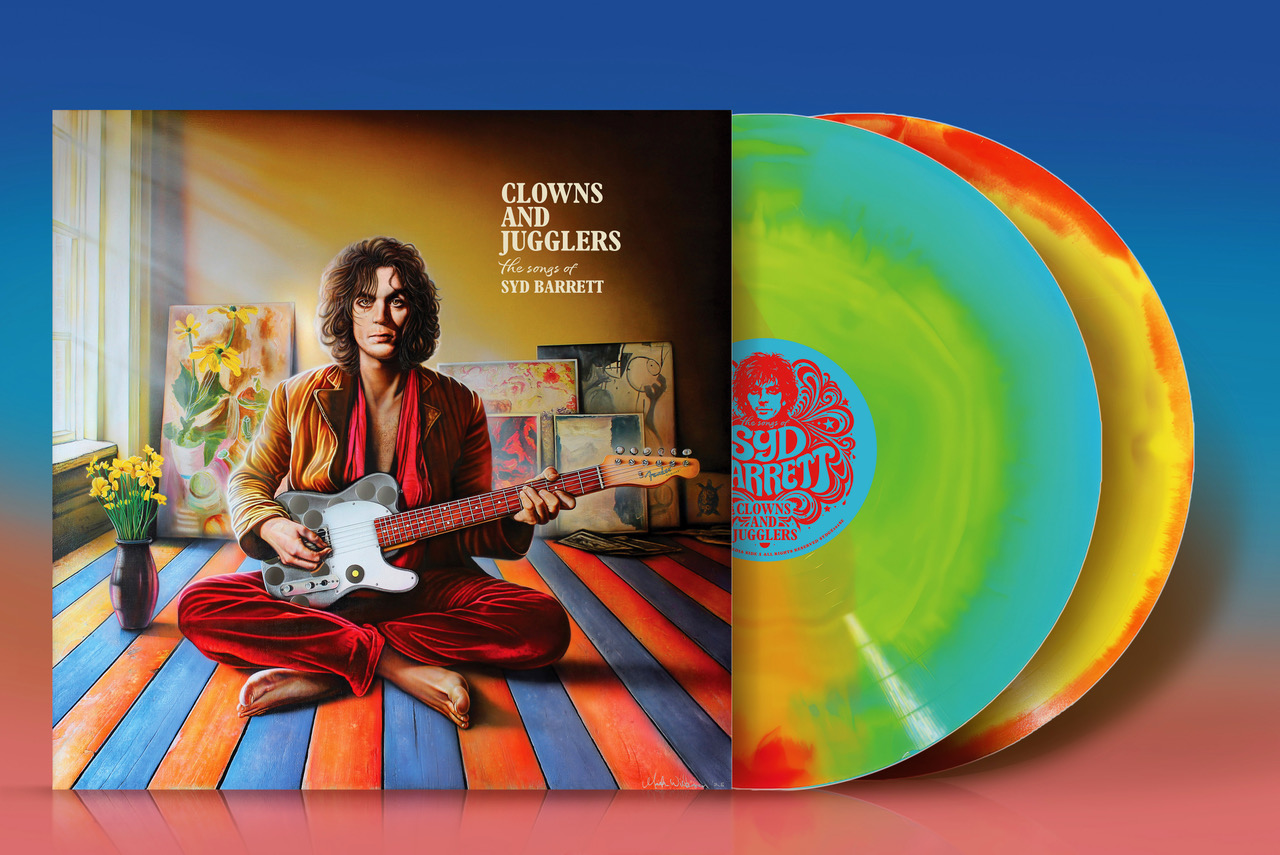 Syd Barret tribute album Clowns And Jugglers mock up cover