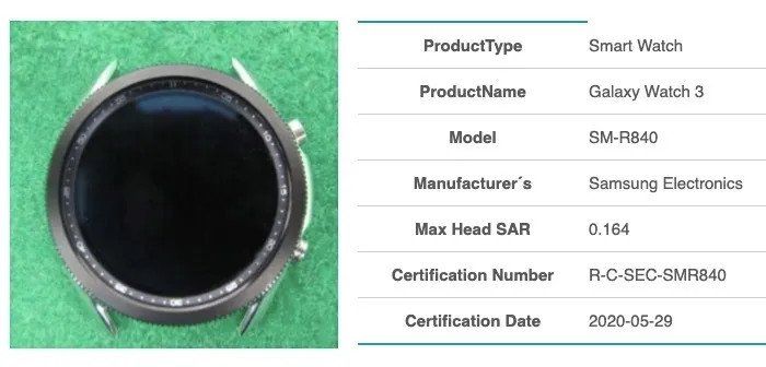 Samsung Galaxy Watch 3 Live Image