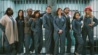 Retta as Margo Clarke, Mary-Louise Parker as Freya Frostad, Andre De Shields as Matteo Hart, Gina Gershon as Vanessa Holmes, Stephen Moyer as Alex Modarian, Carrie Preston as Elsbeth Tascioni, Arian Moayed as Joe Dillon, Alyssa Milano as Pupetta Del Ponte and Elizabeth Lail as Quinn Powers in Elsbeth Season 2 finale