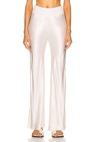 Bias Cut Satin Pant