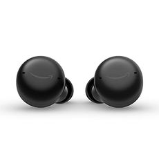 Echo Buds (2nd Gen) | Wireless earbuds with Alexa, Bluetooth in-ear headphones with active noise cancelling, built-in microphone, IPX4 water resistant | Black