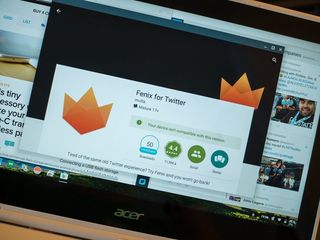 Android apps on the Acer Chromebook R11