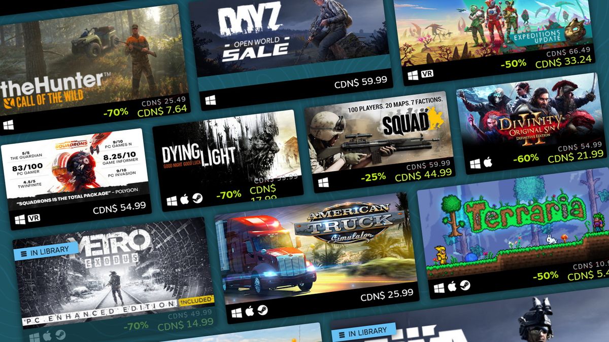 Steam Summer Sale 2020 Argentina prices / Precios Store Argentina PC games  