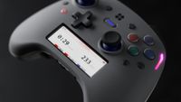 Genki's new controller about to go live on Kickstarter with a screen in the middle.