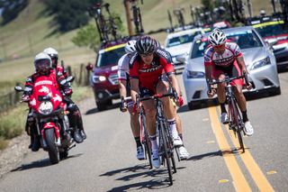 Daniel Oss (BMC) drives the break