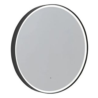 Roper Rhodes Frame 600mm LED Illuminated Round Mirror - Grey