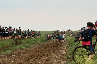 ‘Nice to meet you peanut butter mud’ – Matej Mohorič among Unbound riders preparing for mud cameo