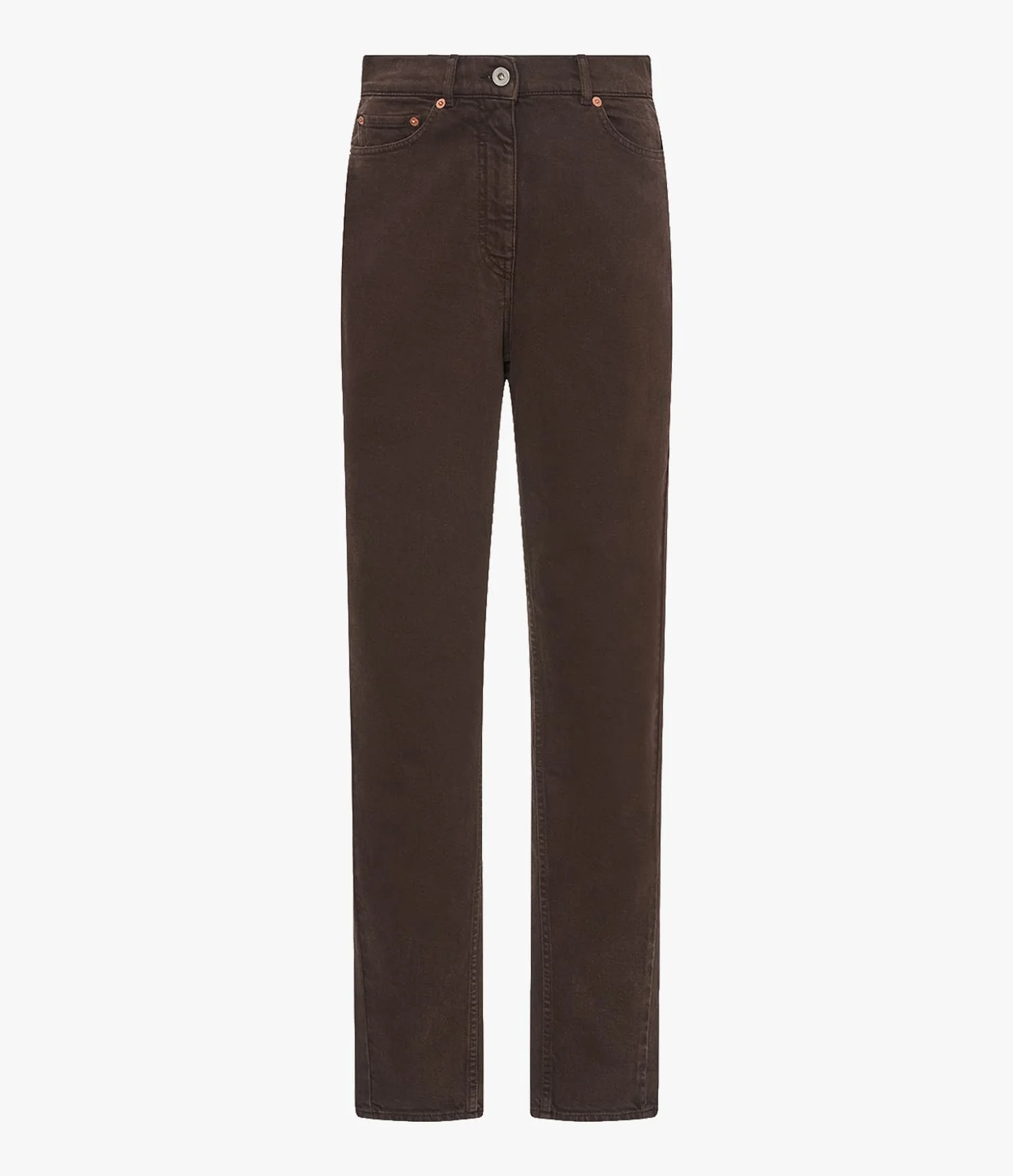 Another Tomorrow brown jeans