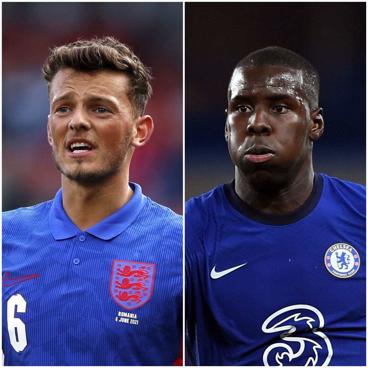 Ben White and Kurt Zouma