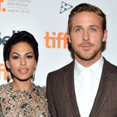 Ryan Gosling and Eva Mendes attend the Toronto International Film Festival in 2012