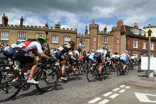 The inaugural Women's Tour in Hertford