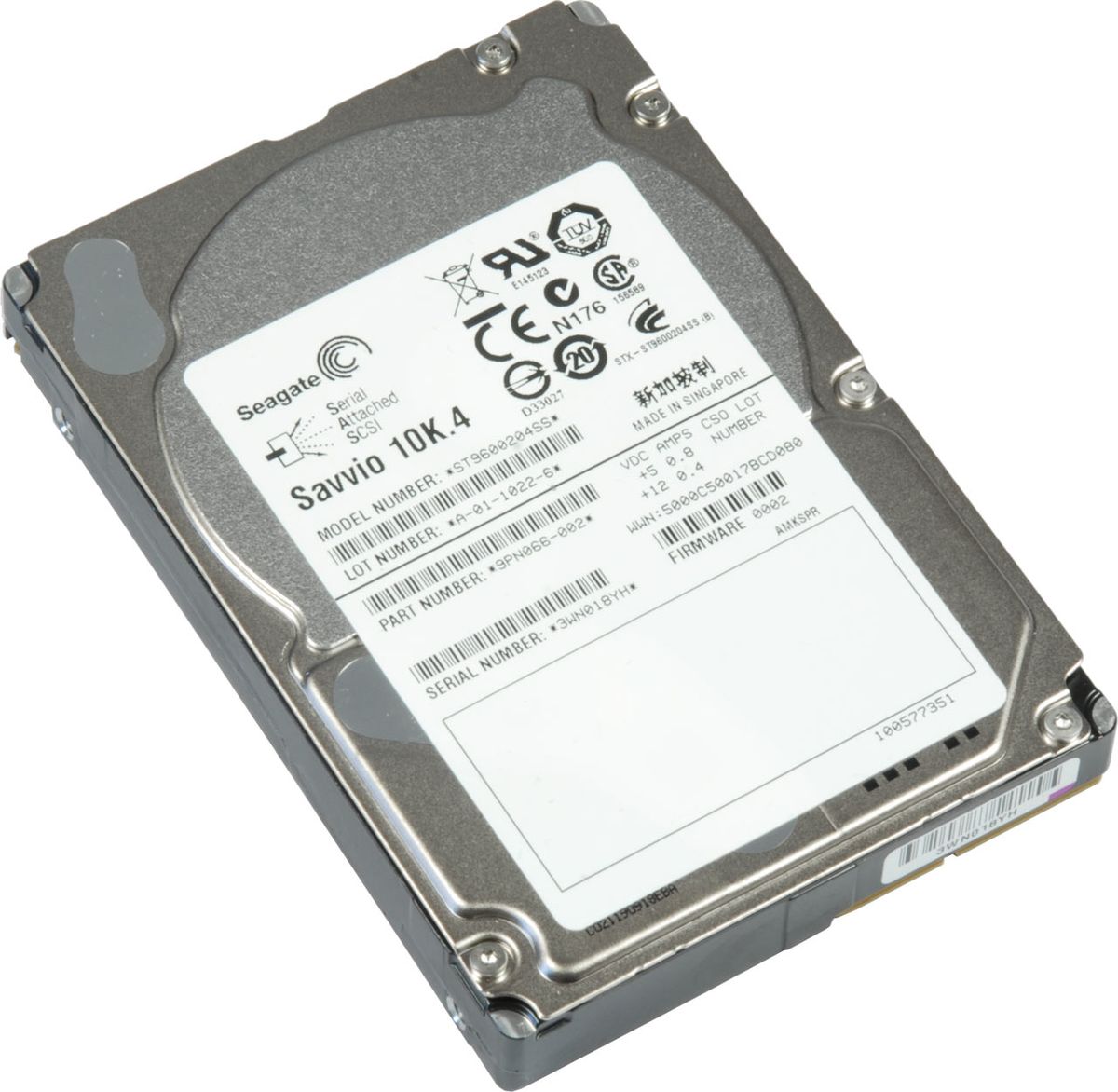 Seagate Savvio 10K.4 (ST9600204SS, 600 GB) - Enterprise Storage: Two 2. ...