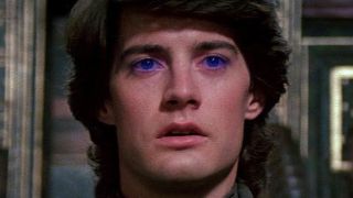 Kyle MacLachlan with blue eyes