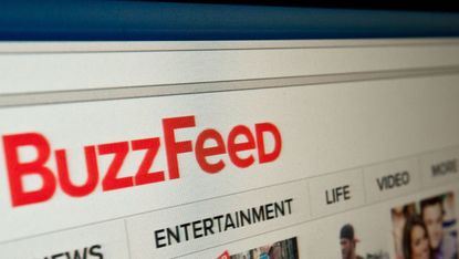 Buzzfeed homepage
