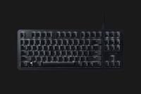 Razer BlackWidow Lite | Silent and Compact Keyboard with mechanical switches | White LED backlighting | $89.99