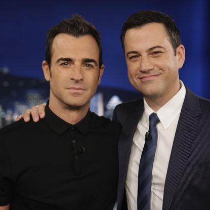 Justin Theroux & Jimmy Kimmel