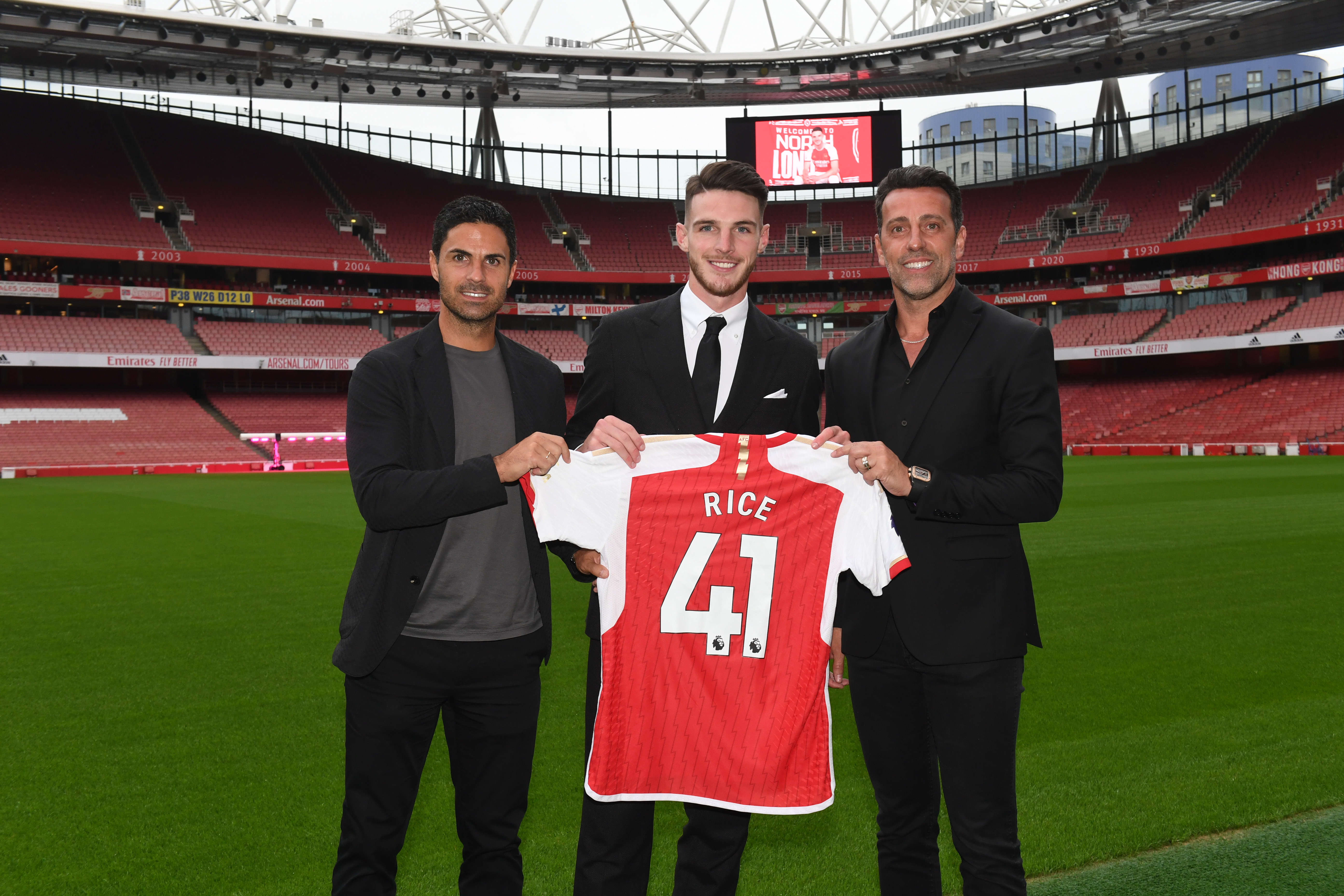 Declan Rice signed for Arsenal back in July 2023